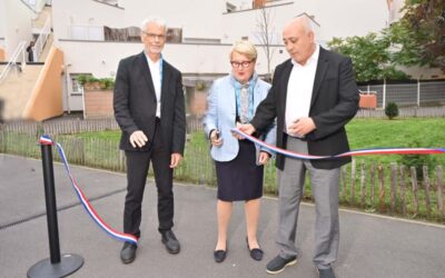 9 Octobre 2025 : inauguration de la réhabilitation de la résidence Estienne d’Orves à Ville de Bobigny.
